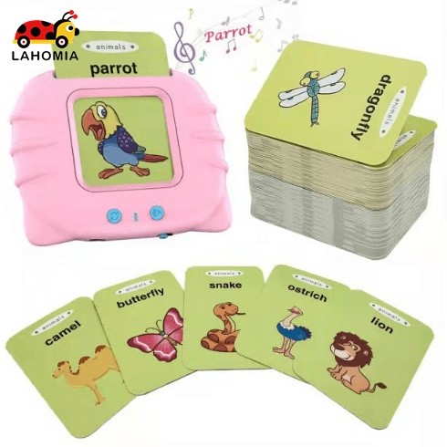 LAHOMIA Set 224 thẻ đồ chơi cho trẻ học mẫu giáo 5 tuổi