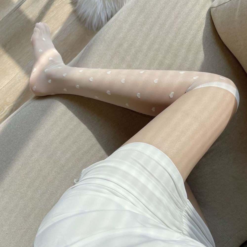 Đôi Vớ Dài Qua Gối Siêu Mỏng Màu Đen Phong Cách Nhật Bản Quyến Rũ