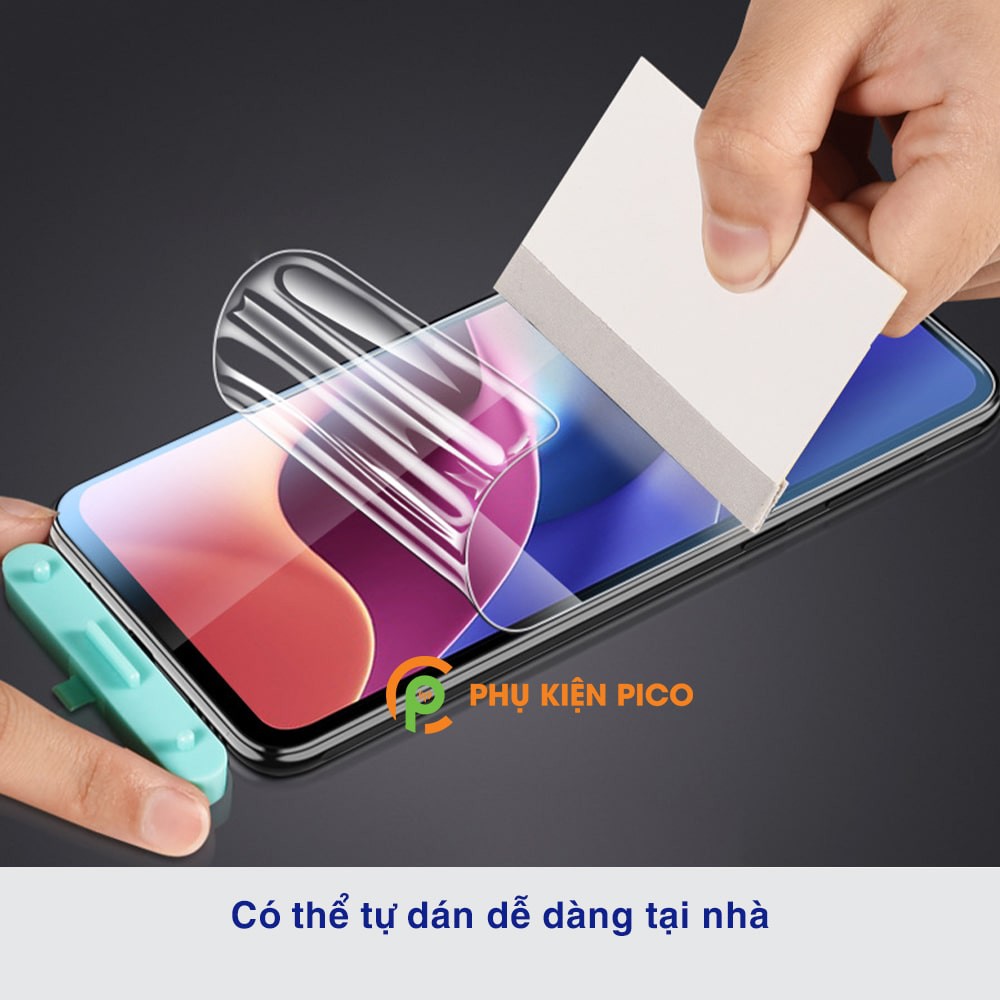 Dán màn hình Redmi K40 / Redmi K40 Pro full màn hình trong suốt chính hãng Moxiao Xing - Dán dẻo Xiaomi Redmi K40