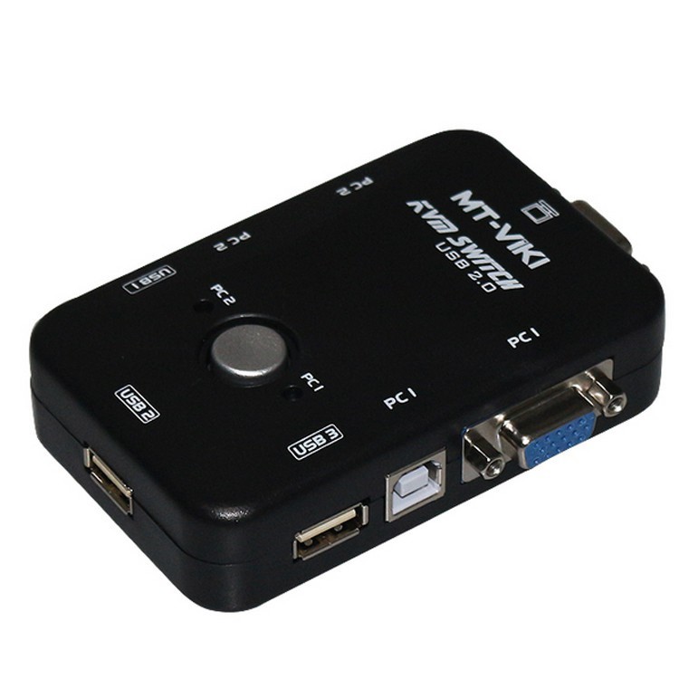 USB KVM Switches 2 ports MT- VIKI (Đen)