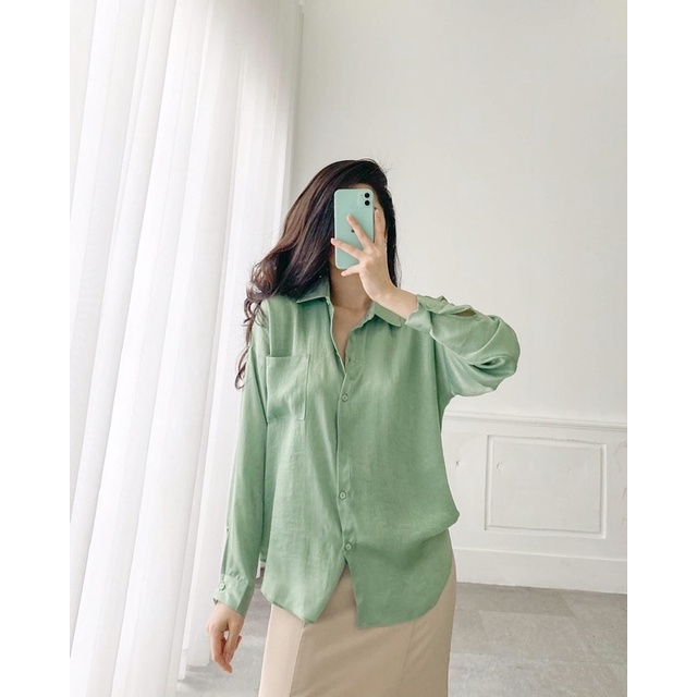 Áo silky top Ceci Cela newtag