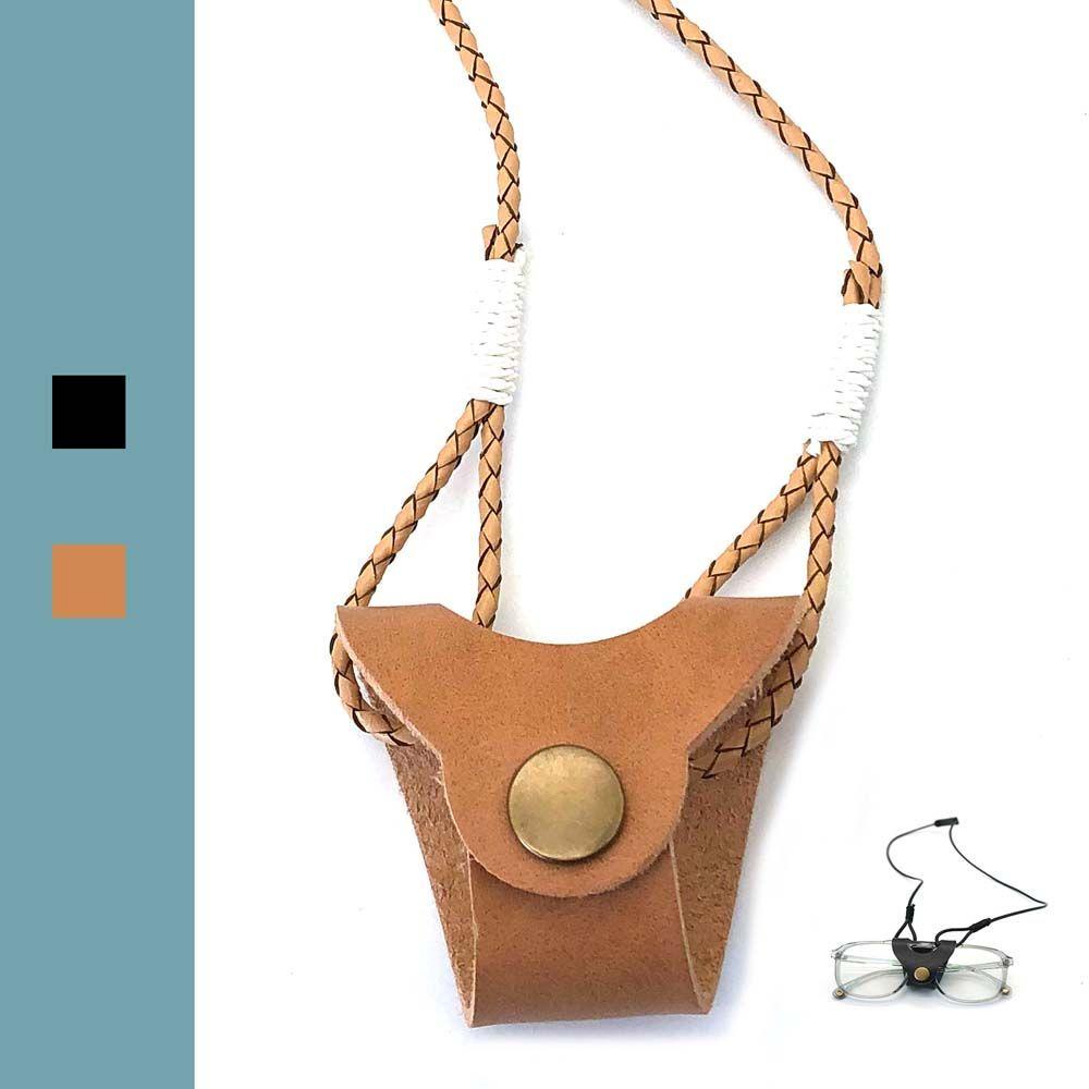 Dây Đeo Mắt Kính Bằng Da Chống Trượt Nhỏ Gọn Dành Cho Nam MXMUSTY