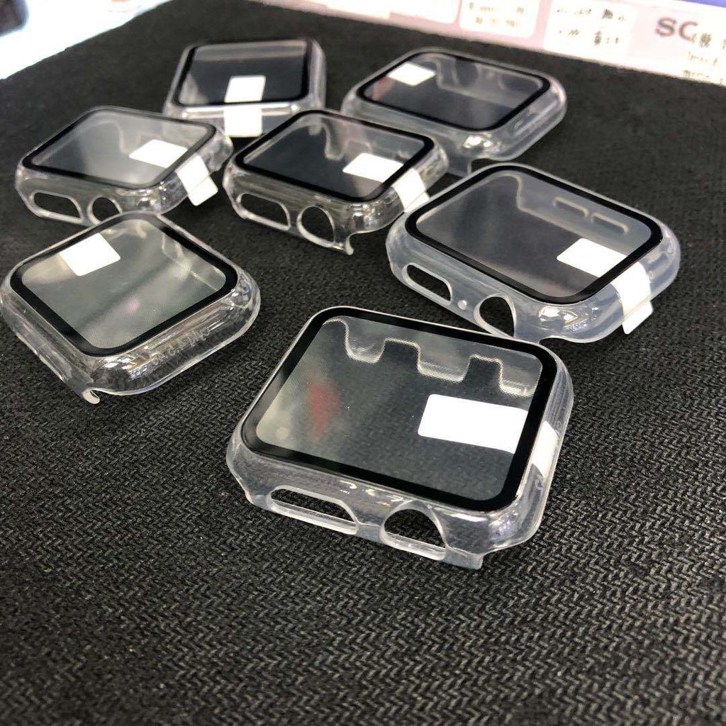 Vỏ Trong Suốt Bảo Vệ Mặt Đồng Hồ apple Watch Series SE 6 5 4 3 2 1 44mm 40mm 42mm 38mm