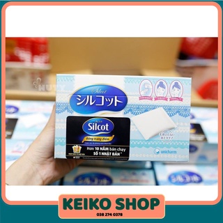 Combo 4 hộp bông tẩy trang NHẬT BẢN Silcot 82 miếng