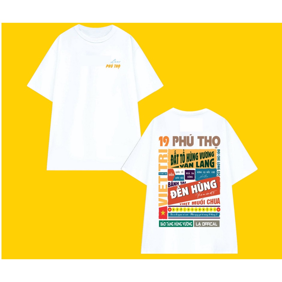 Áo thun du lịch các tỉnh thành Việt Nam - Áo thun du lịch tỉnh Phú Thọ
