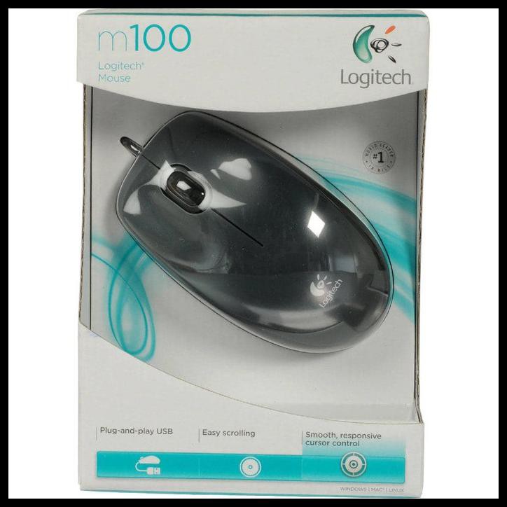 Chuột Máy Tính Logitech M100R Akl281 | BigBuy360 - bigbuy360.vn