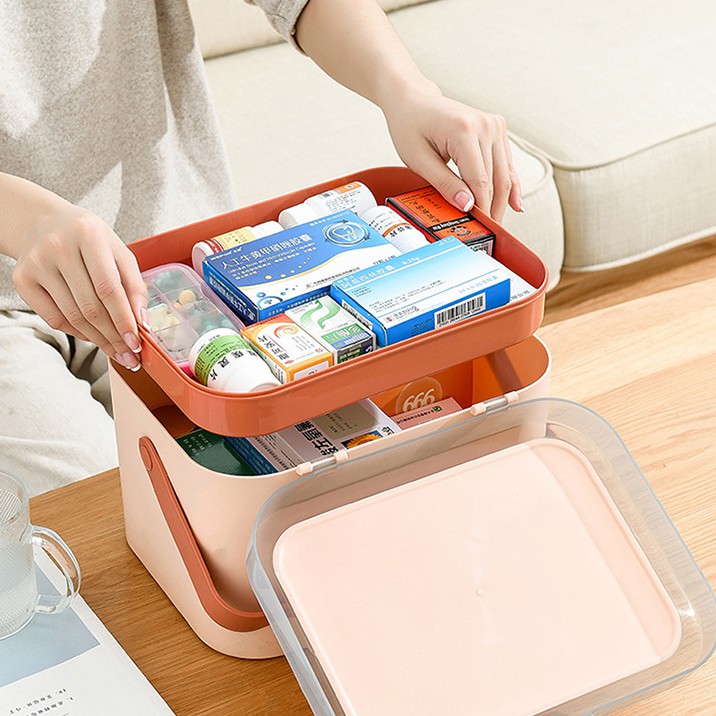 hộp đựng thuốc gia đình, hộp đựng dụng cụ y tế, tủ thuốc đa năng tiện ích