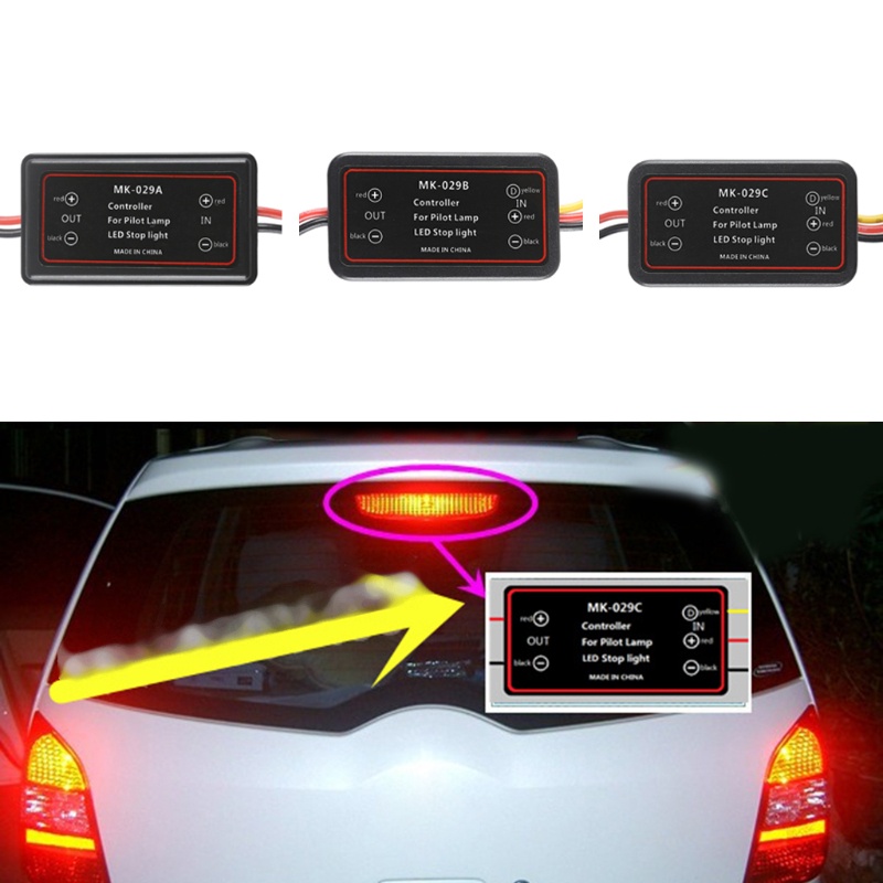 Bộ Điều Khiển Đèn LED Nhấp Nháy Phanh Xe Hơi Xe Tải Địa Hình