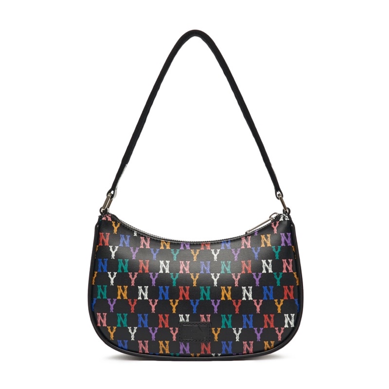 Túi Đeo Vai M.L.B Da Hoạ Tiết Chữ Cầu Vồng Limited Siêu Đẹp