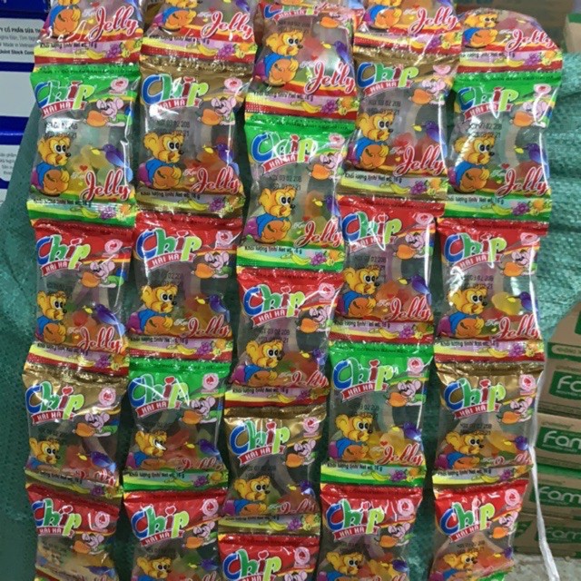 Dây 10 Gói Kẹo Jelly Chip Hải Hà gói 16g_KK0090