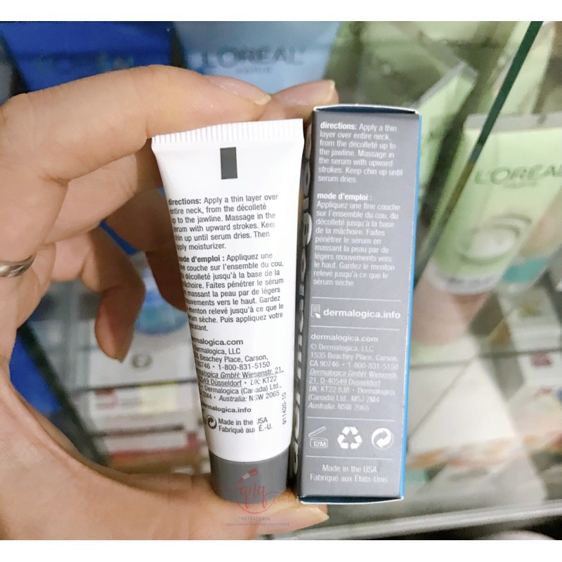 Serum Dermalogica neck fit contour (10ml) - USA - làm săn chắc da cho cổ và ngực | BigBuy360 - bigbuy360.vn