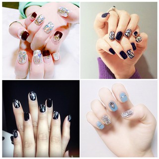 Miếng dán móng tay Sequin - Nail Wraps (14 miếng dán khô)