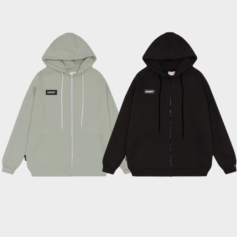 ÁO HOODIE ZIP TWENTI TAG MẠC THỜI TRANG- Local Brand