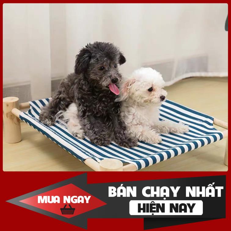 [ RẺ VÔ ĐỊCH ] Giường ngủ gỗ cao cấp dành cho thú cưng