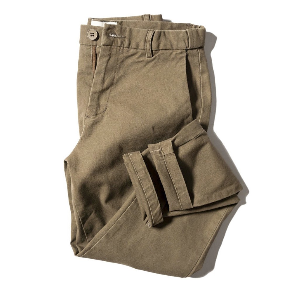 Quần kaki nam Double'D chất kaki lưng thun co giãn dáng SlimFit QKK