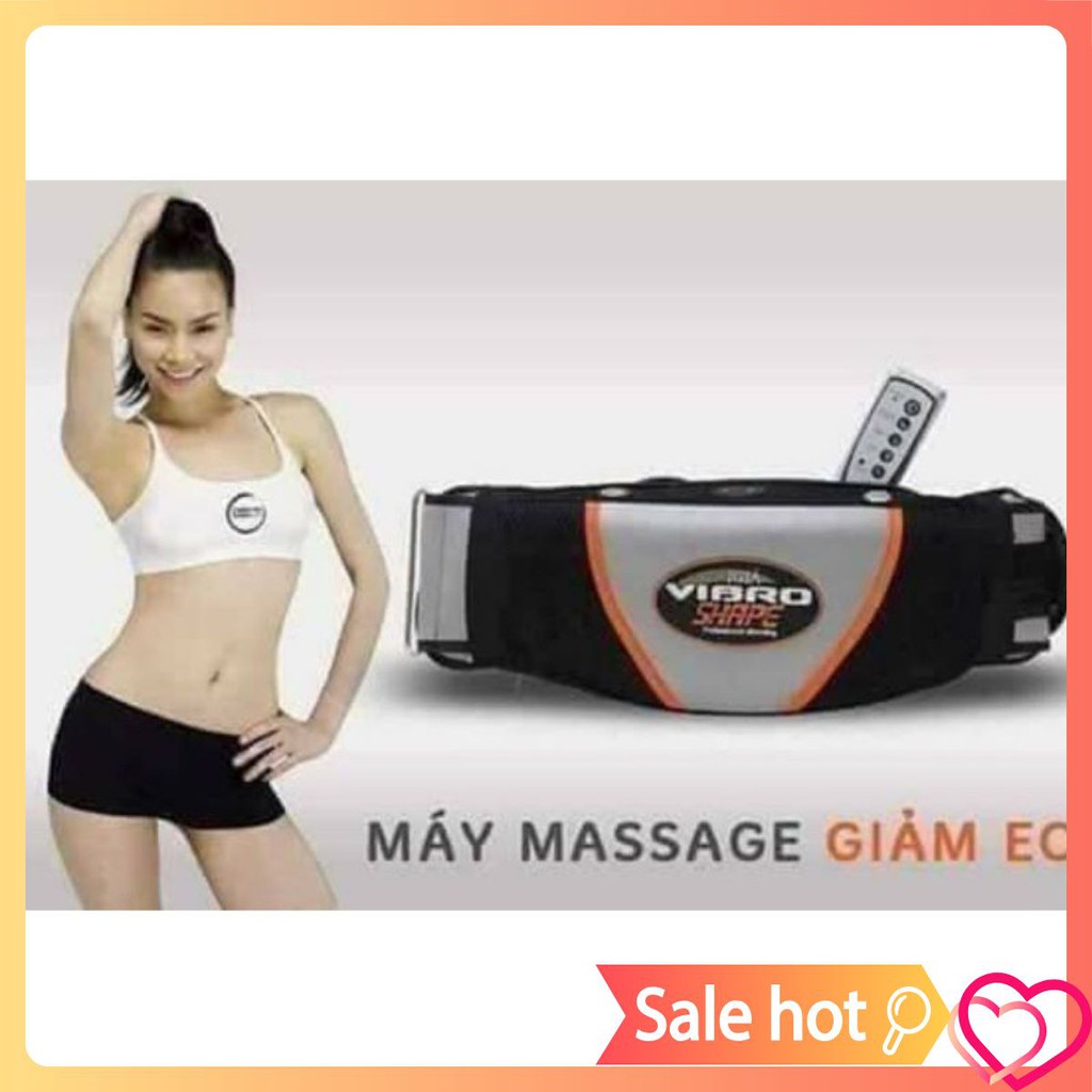 Đai Rung massage vibro (Chính Hãng ) _Tặng 1 thước dây đo vòng eo