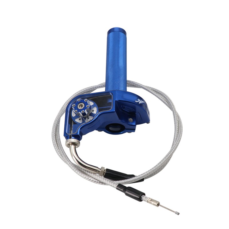 Tay Ga ZSDRTP 7 / 8 "Kèm Dây Cáp Xoắn Chuyên Dụng Cho Xe Mô Tô Địa Hình ATV Quad Pit 50-250CC