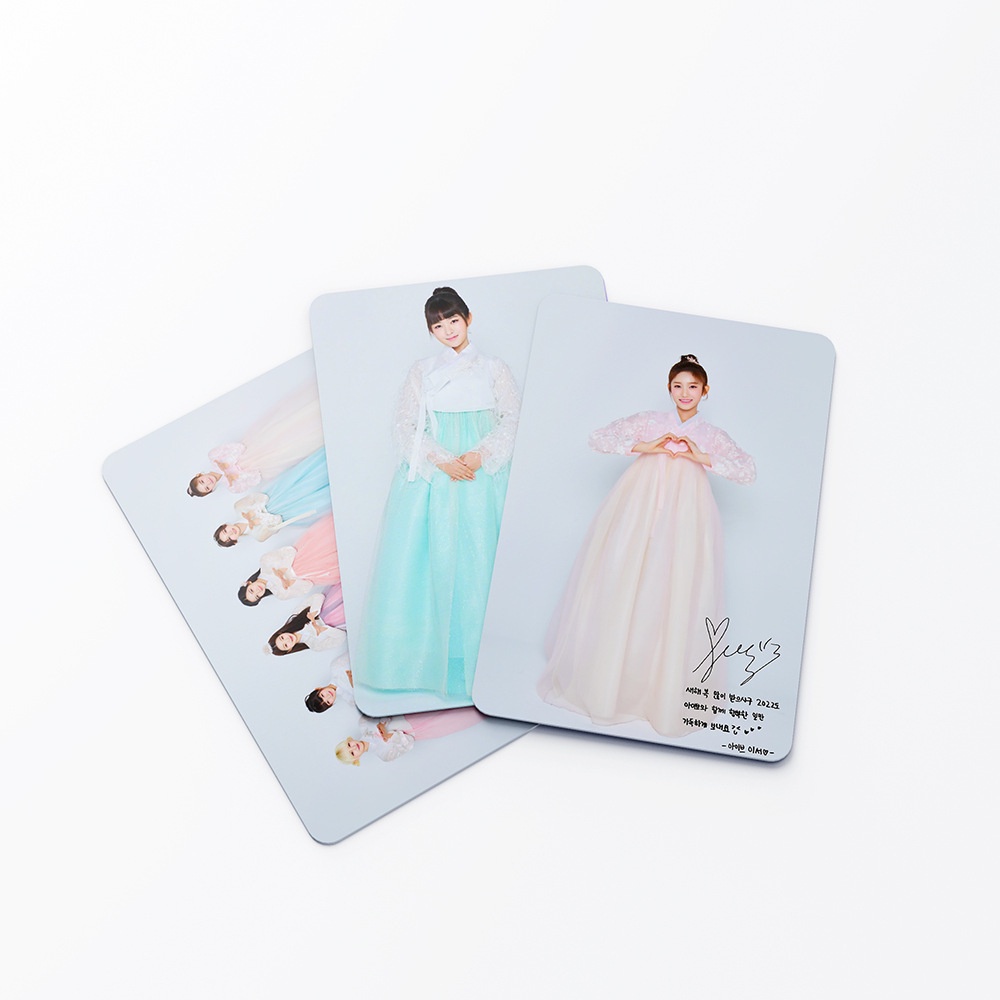 Set 54 Tấm Ảnh Lomo In Hình Nhóm Nhạc Hàn Quốc Ive Eleven