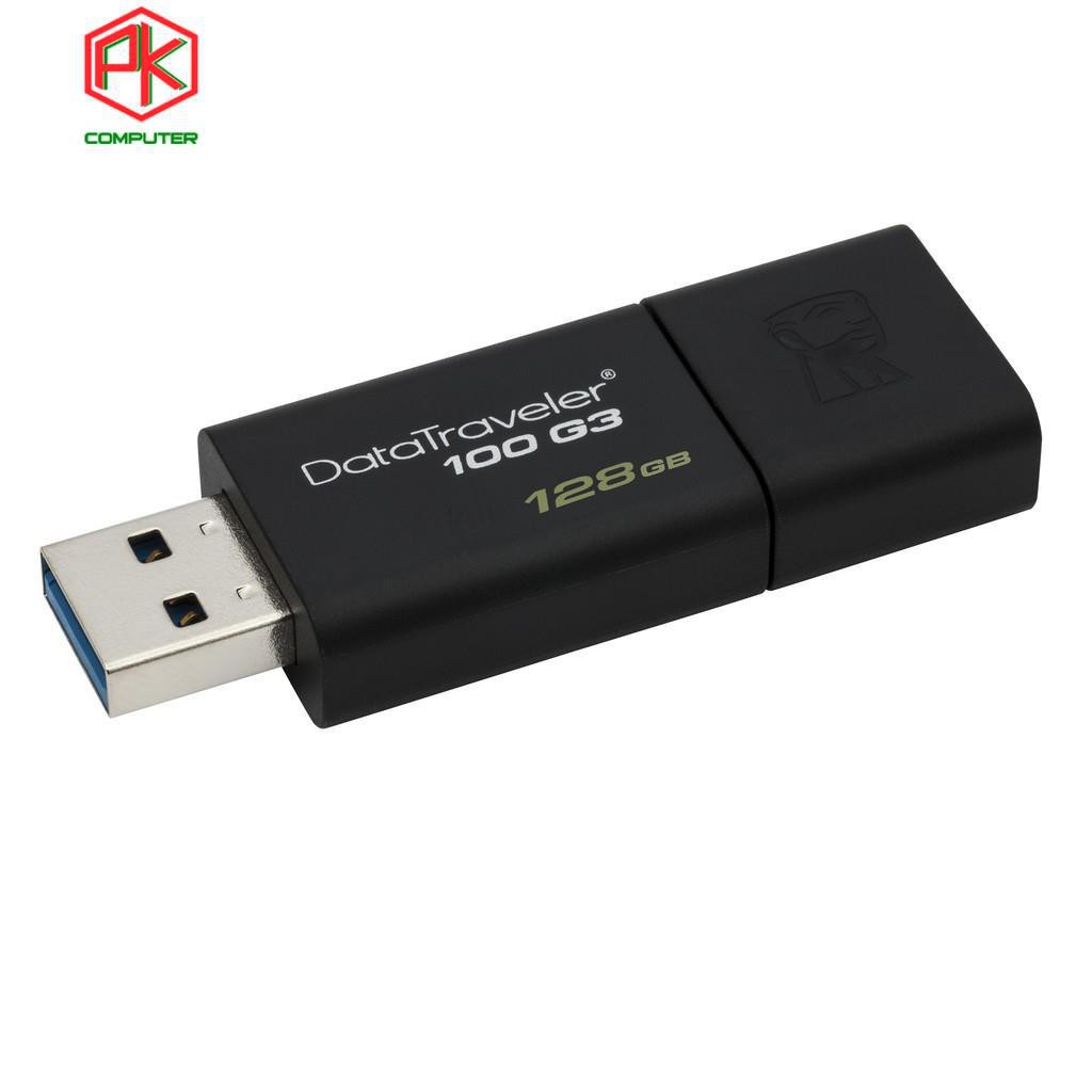 USB 3.0 128GB Kingston DT100G3/128GB  Hàng Chính Hãng