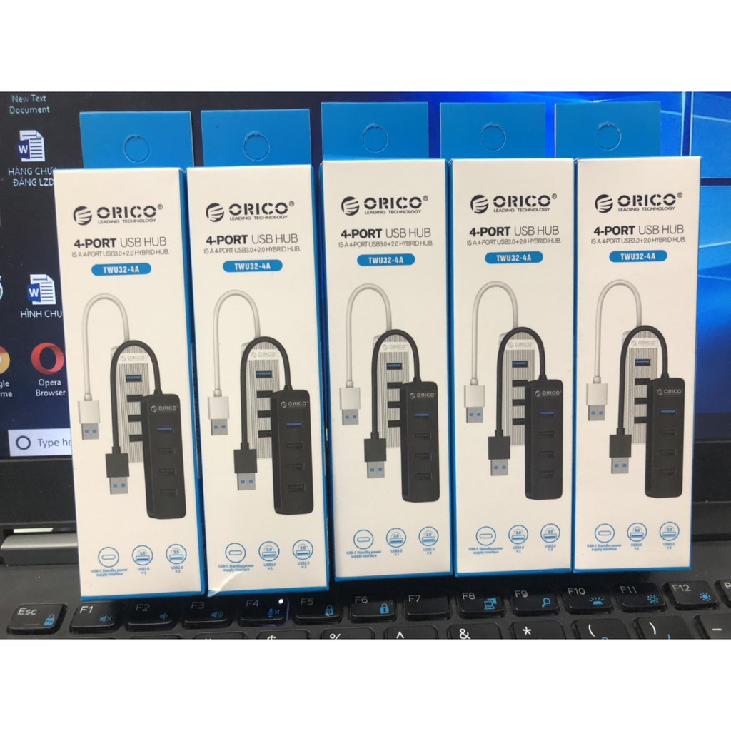 Hub orico chia cổng USB 3.0 và 2.0 TWU32-4A mini - Chính hãng - Bảo hành 12 tháng !!! .