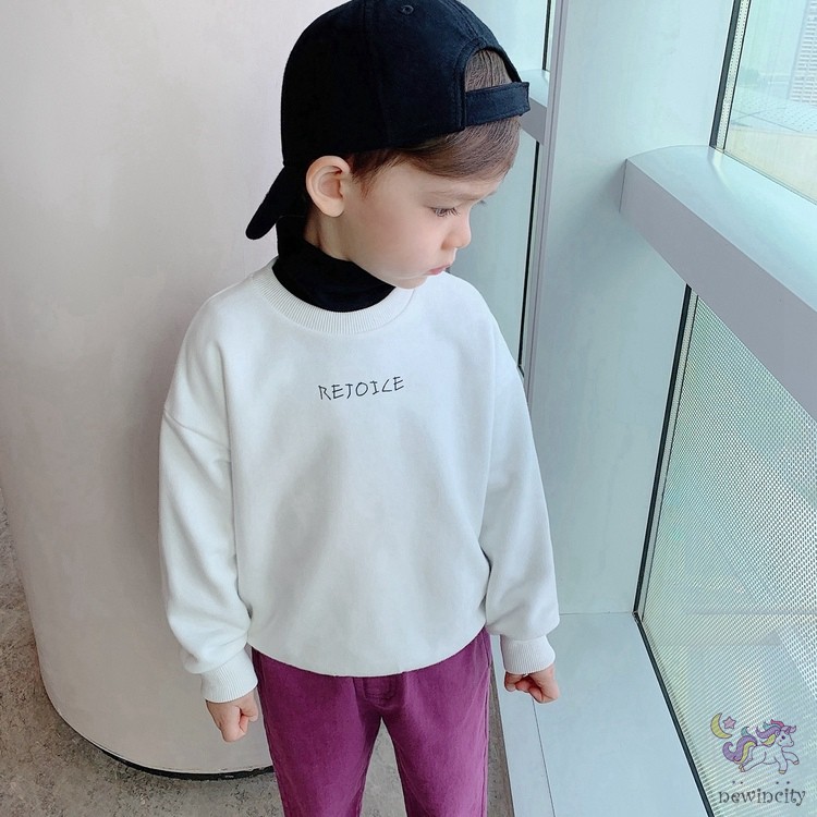 Áo Thun Sweater Hàn Quốc In Hình Đôi Cánh Nhiều Màu Cho Bé