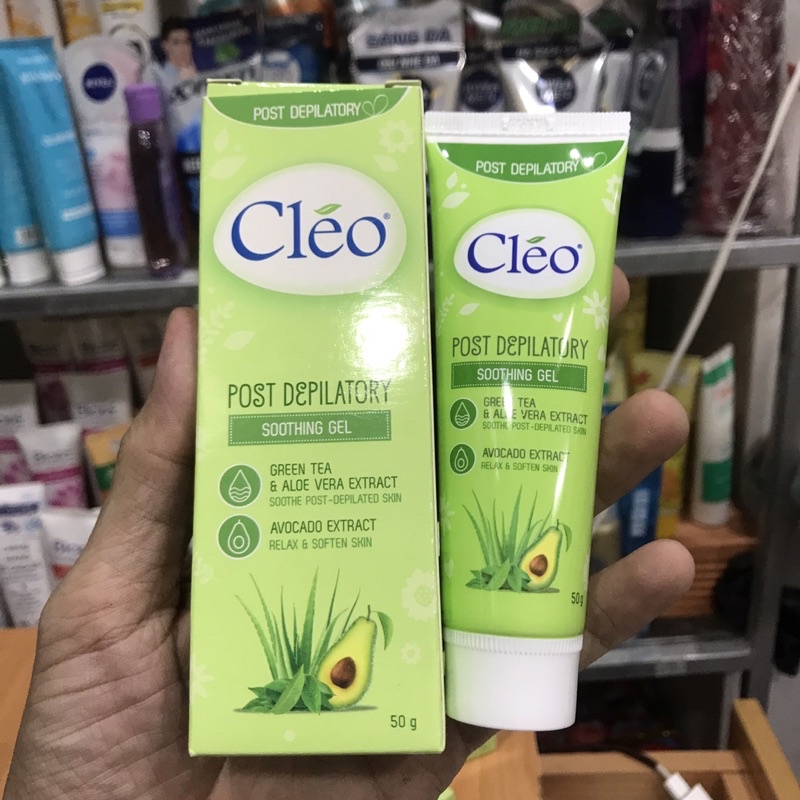 Gel làm dịu da sau tẩy lông Cléo - giúp chậm mọc lông 50g