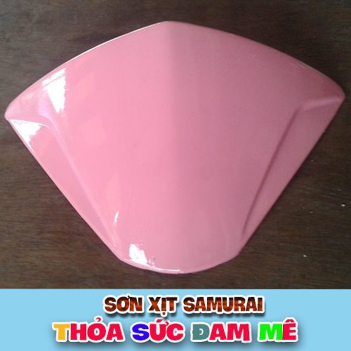 [Freeship đơn 50k] H179 _ Sơn xit Samurai H179 màu hồng phấn Honda _Powder Pink màu bền, đẹp