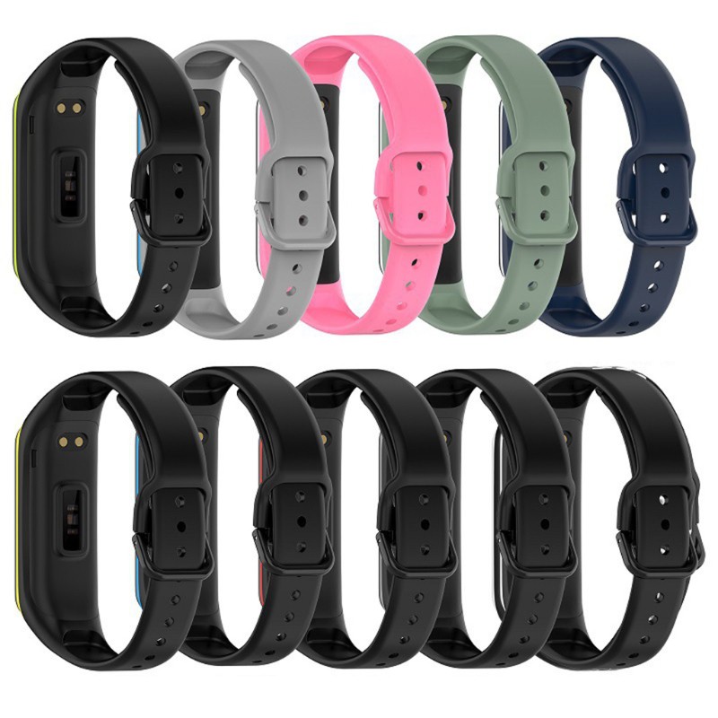 Dây Đeo Thay Thế 10 Màu Lựa Chọn Cho Đồng Hồ Thông Minh Samsung Galaxy Fit2 Sm-R220