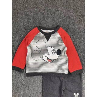 Bộ nỉ da cá mickey xuất dư