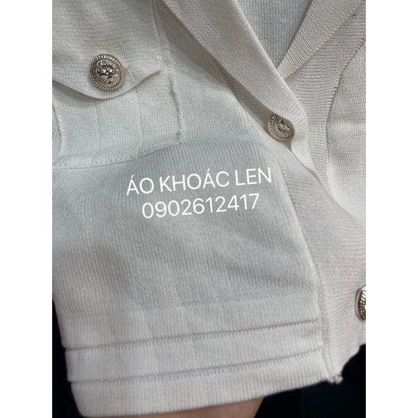 ÁO LEN CỔ VEST CROPTOP