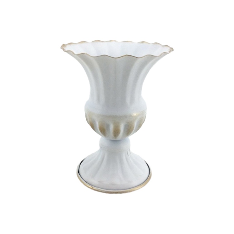 Bình Hoa Kim Loại Phong Cách Vintage Trang Trí Nhà Cửa