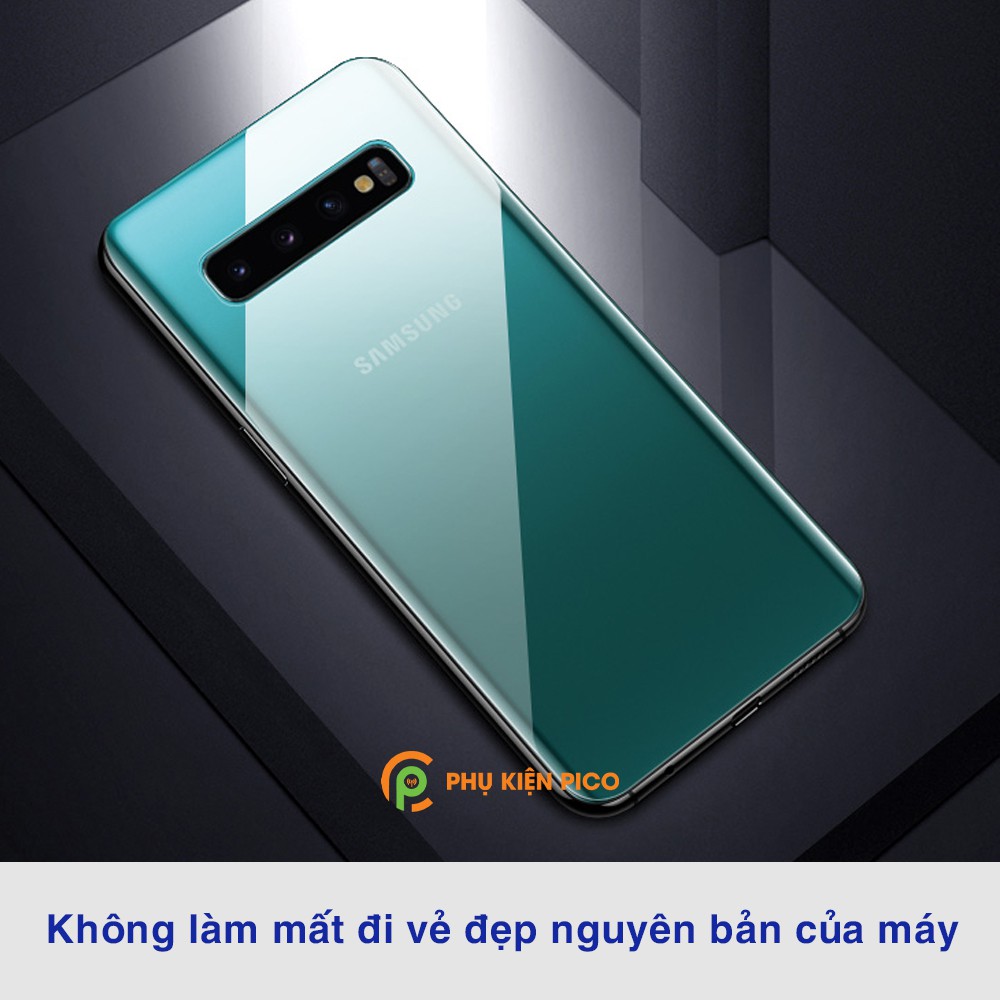 Dán lưng Samsung S10 full mặt lưng trong suốt PPF tự phục hồi vết xước - Dán dẻo Samsung Galaxy S10