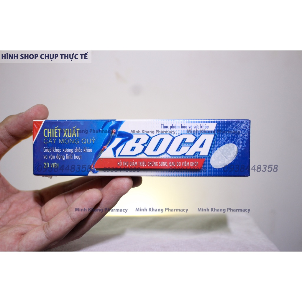 Viên sủi Boca - Hỗ trợ xương khớp 20 viên