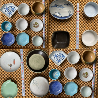 (Có sẵn) Đĩa gốm sứ hoa văn phong cách Nhật Bản nhiều kiểu dáng