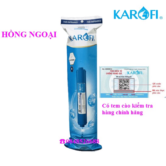 LÕI LỌC NƯỚC KAROFI 6/7/8-  HỒNG NGOẠI XA - HÀNG CHÍNH HÃNG KAROFI