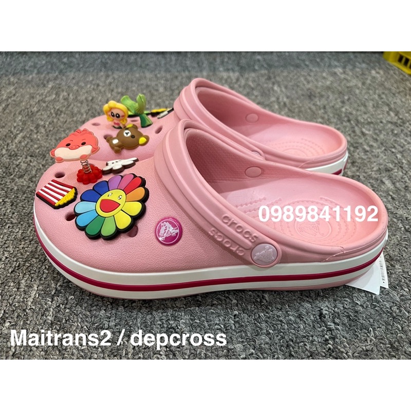 dép cross quai ngang💖FREESHIP💖dép cross quai ngang đế bánh mình unisex HNMAICROSS21