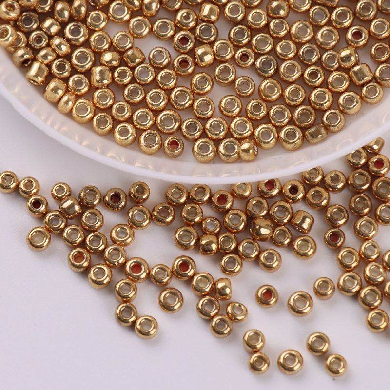 Set 800 Hạt Kính 2mm Nhiều Màu Làm Trang Sức