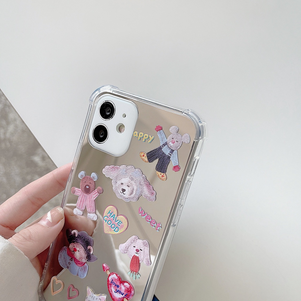 Ốp lưng iphone Ốp Điện Thoại Silicon TPU Tráng Gương Thời Trang Cho iPhone pro max 15/11 pro max X Xr Xs max 7 8 Plus 13 12 pro max Mini 14 Dinuo case