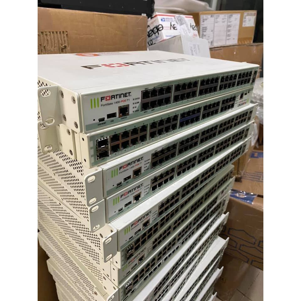 Thiết bị tường lửa Firewall Fortinet 140D-POE-T1