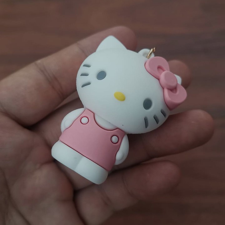 HCM - Móc khóa kute hoạt hình Hello Kitty Ếch xanh dễ thương