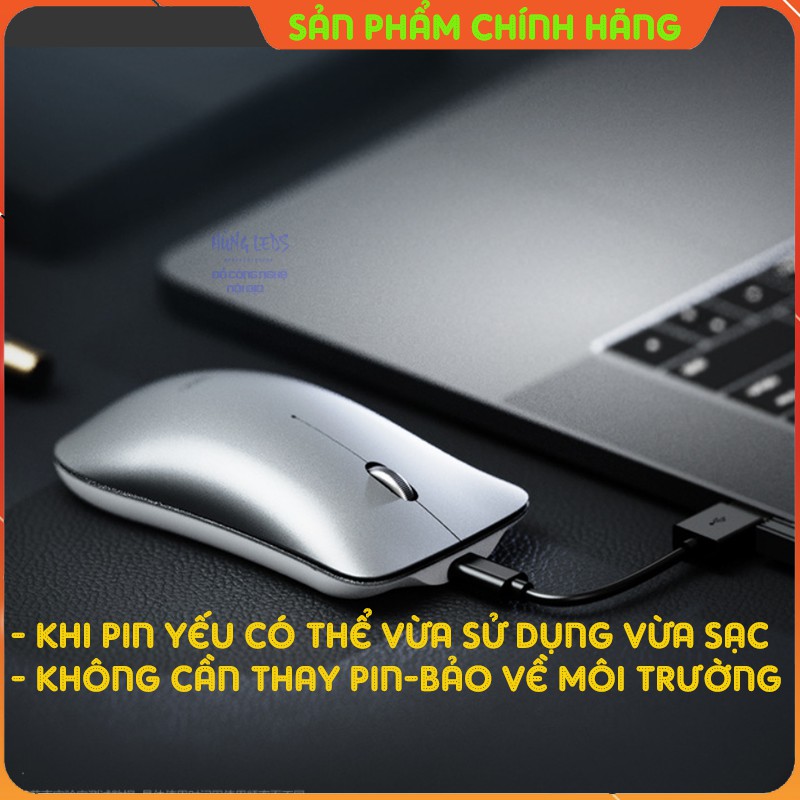 Chuột không dây sạc pin Inphic PM9 - chuột bluetooth dùng tốt cho cả ios, android, macbook