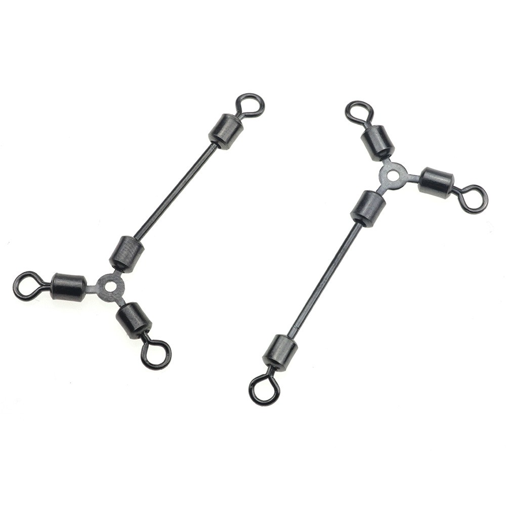 Set 10 Phụ Kiện Khớp Khuyên Câu Cá 3 Đầu Chuyên Dụng