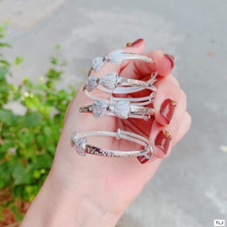 VÒNG NƠ KHẮC TÊN THEO YÊU CẦU CHO BÉ BẠC TA NGUYÊN CHẤT