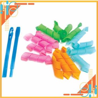Bộ tạo kiểu tóc xoăn ốc sên 18 ống - Lô uốn tóc không dùng nhiệt