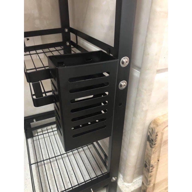 Kệ Gia Vị 2 Tầng Thép Sơn Tĩnh Điện