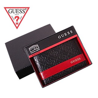 Ví nam Guess Men's Leather Bifold With Fashion Details - 31GU13X008