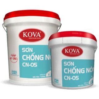 Sơn CN-05 Kova Chống nóng mái tôn giảm nóng từ  8-25 độ 5kg