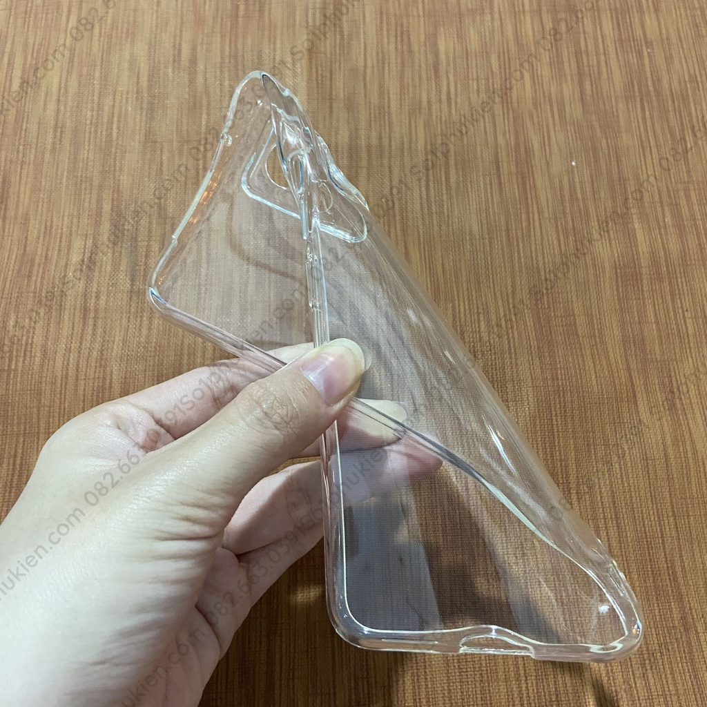 Ốp lưng Vivo V21 dẻo trong cao cấp có bảo vệ cam