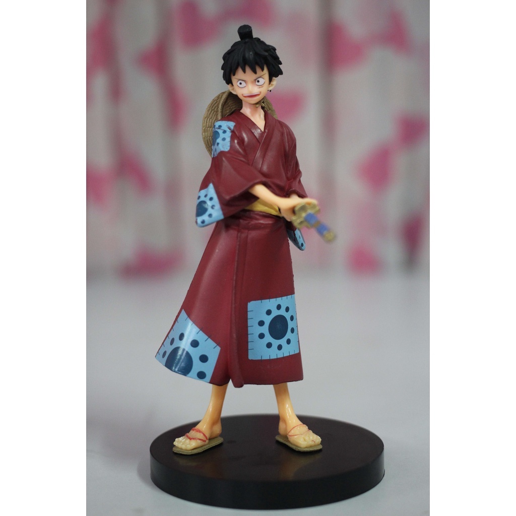 Mô hình One Piece Luffy ở Wanno Quốc - Mô hình Luffy Wanno cao 17cm