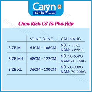 Tả Dán Caryn siêu Thấm Dành Cho Người Lớn Xl20 Miếng